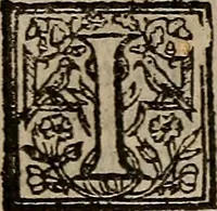 An illustration from The courtier of Count Baldessar Castilio : deuided into foure books : verie necessarie and profitable for young gentlemen and gentlewomen abiding in court, pallace, or place (1588)