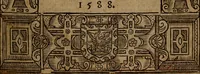 An illustration from The courtier of Count Baldessar Castilio : deuided into foure books : verie necessarie and profitable for young gentlemen and gentlewomen abiding in court, pallace, or place (1588)