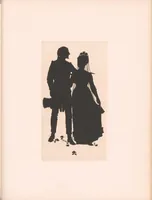 An illustration from The courtin' (1874)
