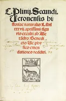 Picture 3 of 22 from C. Plinij Secundi Veronensis Historiae naturalis libri xxxvij (1513), leaf 5