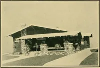 An illustration from Craftsman bungalows : a collection of the latest designs dedicated to the lover of a convenient home by Jud Yoho. (1912)