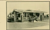 An illustration from Craftsman bungalows : a collection of the latest designs dedicated to the lover of a convenient home by Jud Yoho. (1912)