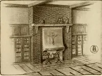 An illustration from Craftsman furnishings for the home made by Gustav Stickley, The Craftsman, Inc., Eastwood, N. Y. (1912)