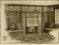An illustration from Craftsman furnishings for the home made by Gustav Stickley, The Craftsman, Inc., Eastwood, N. Y. (1912)