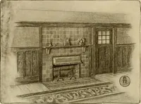 An illustration from Craftsman furnishings for the home made by Gustav Stickley, The Craftsman, Inc., Eastwood, N. Y. (1912)