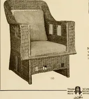 An illustration from Craftsman furnishings for the home made by Gustav Stickley, The Craftsman, Inc., Eastwood, N. Y. (1912)