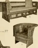 An illustration from Craftsman furnishings for the home made by Gustav Stickley, The Craftsman, Inc., Eastwood, N. Y. (1912)