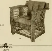 An illustration from Craftsman furnishings for the home made by Gustav Stickley, The Craftsman, Inc., Eastwood, N. Y. (1912)
