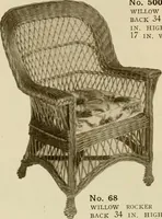 An illustration from Craftsman furnishings for the home made by Gustav Stickley, The Craftsman, Inc., Eastwood, N. Y. (1912)