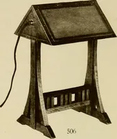 An illustration from Craftsman furnishings for the home made by Gustav Stickley, The Craftsman, Inc., Eastwood, N. Y. (1912)