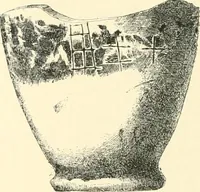 An illustration from Cretan pictographs and prae-Phoenician script. With an account of a sepulchral deposit at Hagios Onuphrios near Phaestos in its relation primitive Cretan and Aegean culture (1895)
