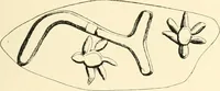 An illustration from Cretan pictographs and prae-Phoenician script. With an account of a sepulchral deposit at Hagios Onuphrios near Phaestos in its relation primitive Cretan and Aegean culture (1895)