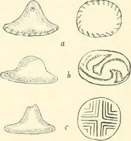 An illustration from Cretan pictographs and prae-Phoenician script. With an account of a sepulchral deposit at Hagios Onuphrios near Phaestos in its relation primitive Cretan and Aegean culture (1895)