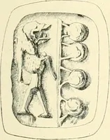 Picture 28 of 76 from Cretan pictographs and prae-Phoenician script. With an account of a sepulchral deposit at Hagios Onuphrios near Phaestos in its relation primitive Cretan and Aegean culture (1895), leaf 82