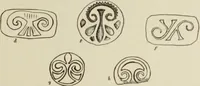 An illustration from Cretan pictographs and prae-Phoenician script : with an account of a sepulchral deposit at Hagios Onuphrios near Phaestos in its relation to primitive Cretan and Aegean culture (1895)