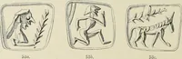 An illustration from Cretan pictographs and prae-Phoenician script : with an account of a sepulchral deposit at Hagios Onuphrios near Phaestos in its relation to primitive Cretan and Aegean culture (1895)