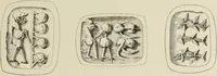 An illustration from Cretan pictographs and prae-Phoenician script : with an account of a sepulchral deposit at Hagios Onuphrios near Phaestos in its relation to primitive Cretan and Aegean culture (1895)