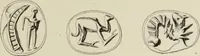 An illustration from Cretan pictographs and prae-Phoenician script : with an account of a sepulchral deposit at Hagios Onuphrios near Phaestos in its relation to primitive Cretan and Aegean culture (1895)