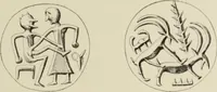 An illustration from Cretan pictographs and prae-Phoenician script : with an account of a sepulchral deposit at Hagios Onuphrios near Phaestos in its relation to primitive Cretan and Aegean culture (1895)