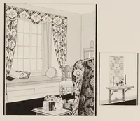 An illustration from Cretonnes and their decorative uses (1930)