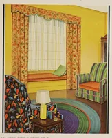 An illustration from Cretonnes and their decorative uses (1930)