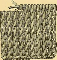 An illustration from Crochet series. No. 1-5 (1883)
