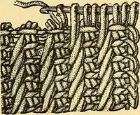 An illustration from Crochet series. No. 1-5 (1883)