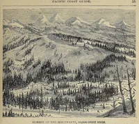 An illustration from Crofutt's new Overland tourist, and Pacific Coast guide ... over the Union, Kansas, Central and Southern Pacific Railroads, their branches and connections, by rail, water and stage .. (1883)