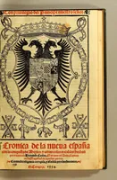 An illustration from Cronica de la Nueua España : con la conquista de Mexico, y otras cosas notables: hechas por el valeroso Hernando Cortes, . (1554)