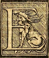 An illustration from Cronica del muy valeroso rey don Fernando, visnieto del sancto rey don Fernádo que gano a Seuilla : Nieto del rey dõ Alonso que fue par [?] emperador, [?] hizo el libro de las Sicte partidas y fue hijo del rey dõ Sancho el B[?]auo : Cuyas cronicas estan impressas : [?] y fue padre del rey dõ Alõso Onzeno q gano las Algeziras : Y abuelo del rey don Pedro : Cuyas cronicas tambie estan impressas : Este es el rey don Fernado que dizen que murio emplazado de los Caruajales (1554)