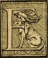 An illustration from Cronica del muy valeroso rey don Fernando, visnieto del sancto rey don Fernádo que gano a Seuilla : Nieto del rey dõ Alonso que fue par [?] emperador, [?] hizo el libro de las Sicte partidas y fue hijo del rey dõ Sancho el B[?]auo : Cuyas cronicas estan impressas : [?] y fue padre del rey dõ Alõso Onzeno q gano las Algeziras : Y abuelo del rey don Pedro : Cuyas cronicas tambie estan impressas : Este es el rey don Fernado que dizen que murio emplazado de los Caruajales (1554)