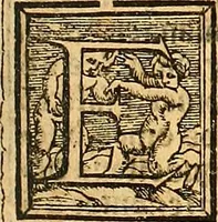 An illustration from Cronica del muy valeroso rey don Fernando, visnieto del sancto rey don Fernádo que gano a Seuilla : Nieto del rey dõ Alonso que fue par [?] emperador, [?] hizo el libro de las Sicte partidas y fue hijo del rey dõ Sancho el B[?]auo : Cuyas cronicas estan impressas : [?] y fue padre del rey dõ Alõso Onzeno q gano las Algeziras : Y abuelo del rey don Pedro : Cuyas cronicas tambie estan impressas : Este es el rey don Fernado que dizen que murio emplazado de los Caruajales (1554)