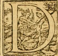 An illustration from Cronica del muy valeroso rey don Fernando, visnieto del sancto rey don Fernádo que gano a Seuilla : Nieto del rey dõ Alonso que fue par [?] emperador, [?] hizo el libro de las Sicte partidas y fue hijo del rey dõ Sancho el B[?]auo : Cuyas cronicas estan impressas : [?] y fue padre del rey dõ Alõso Onzeno q gano las Algeziras : Y abuelo del rey don Pedro : Cuyas cronicas tambie estan impressas : Este es el rey don Fernado que dizen que murio emplazado de los Caruajales (1554)