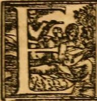 An illustration from Cronica del muy valeroso rey don Fernando, visnieto del sancto rey don Fernádo que gano a Seuilla : Nieto del rey dõ Alonso que fue par [?] emperador, [?] hizo el libro de las Sicte partidas y fue hijo del rey dõ Sancho el B[?]auo : Cuyas cronicas estan impressas : [?] y fue padre del rey dõ Alõso Onzeno q gano las Algeziras : Y abuelo del rey don Pedro : Cuyas cronicas tambie estan impressas : Este es el rey don Fernado que dizen que murio emplazado de los Caruajales (1554)