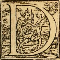An illustration from Cronica del muy valeroso rey don Fernando, visnieto del sancto rey don Fernádo que gano a Seuilla : Nieto del rey dõ Alonso que fue par [?] emperador, [?] hizo el libro de las Sicte partidas y fue hijo del rey dõ Sancho el B[?]auo : Cuyas cronicas estan impressas : [?] y fue padre del rey dõ Alõso Onzeno q gano las Algeziras : Y abuelo del rey don Pedro : Cuyas cronicas tambie estan impressas : Este es el rey don Fernado que dizen que murio emplazado de los Caruajales (1554)