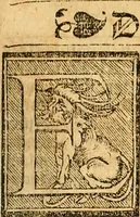 An illustration from Cronica del muy valeroso rey don Fernando, visnieto del sancto rey don Fernádo que gano a Seuilla : Nieto del rey dõ Alonso que fue par [?] emperador, [?] hizo el libro de las Sicte partidas y fue hijo del rey dõ Sancho el B[?]auo : Cuyas cronicas estan impressas : [?] y fue padre del rey dõ Alõso Onzeno q gano las Algeziras : Y abuelo del rey don Pedro : Cuyas cronicas tambie estan impressas : Este es el rey don Fernado que dizen que murio emplazado de los Caruajales (1554)