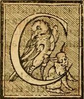 An illustration from Cronica del muy valeroso rey don Fernando, visnieto del sancto rey don Fernádo que gano a Seuilla : Nieto del rey dõ Alonso que fue par [?] emperador, [?] hizo el libro de las Sicte partidas y fue hijo del rey dõ Sancho el B[?]auo : Cuyas cronicas estan impressas : [?] y fue padre del rey dõ Alõso Onzeno q gano las Algeziras : Y abuelo del rey don Pedro : Cuyas cronicas tambie estan impressas : Este es el rey don Fernado que dizen que murio emplazado de los Caruajales (1554)