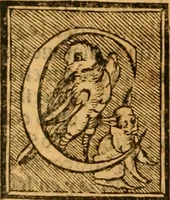 An illustration from Cronica del muy valeroso rey don Fernando, visnieto del sancto rey don Fernádo que gano a Seuilla : Nieto del rey dõ Alonso que fue par [?] emperador, [?] hizo el libro de las Sicte partidas y fue hijo del rey dõ Sancho el B[?]auo : Cuyas cronicas estan impressas : [?] y fue padre del rey dõ Alõso Onzeno q gano las Algeziras : Y abuelo del rey don Pedro : Cuyas cronicas tambie estan impressas : Este es el rey don Fernado que dizen que murio emplazado de los Caruajales (1554)