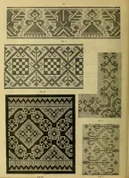 An illustration from Cross-stitch embroidery (1899)