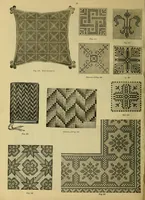 An illustration from Cross-stitch embroidery (1899)