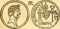 An illustration from C. Suetonius Tranquillus ex recensione Joannis Georgii Graevii ... : accedunt notae selectiores aliorum (1708)
