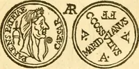 An illustration from C. Suetonius Tranquillus ex recensione Joannis Georgii Graevii ... : accedunt notae selectiores aliorum (1708)