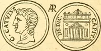 An illustration from C. Suetonius Tranquillus ex recensione Joannis Georgii Graevii ... : accedunt notae selectiores aliorum (1708)