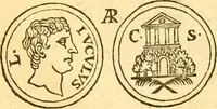 An illustration from C. Suetonius Tranquillus ex recensione Joannis Georgii Graevii ... : accedunt notae selectiores aliorum (1708)