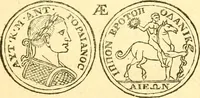 An illustration from C. Suetonius Tranquillus ex recensione Joannis Georgii Graevii ... : accedunt notae selectiores aliorum (1708)