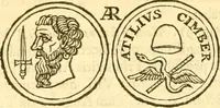 An illustration from C. Suetonius Tranquillus ex recensione Joannis Georgii Graevii ... : accedunt notae selectiores aliorum (1708)