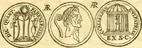 An illustration from C. Suetonius Tranquillus ex recensione Joannis Georgii Graevii ... : accedunt notae selectiores aliorum (1708)