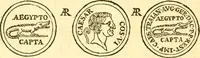 An illustration from C. Suetonius Tranquillus ex recensione Joannis Georgii Graevii ... : accedunt notae selectiores aliorum (1708)