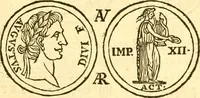 An illustration from C. Suetonius Tranquillus ex recensione Joannis Georgii Graevii ... : accedunt notae selectiores aliorum (1708)