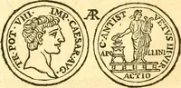 An illustration from C. Suetonius Tranquillus ex recensione Joannis Georgii Graevii ... : accedunt notae selectiores aliorum (1708)